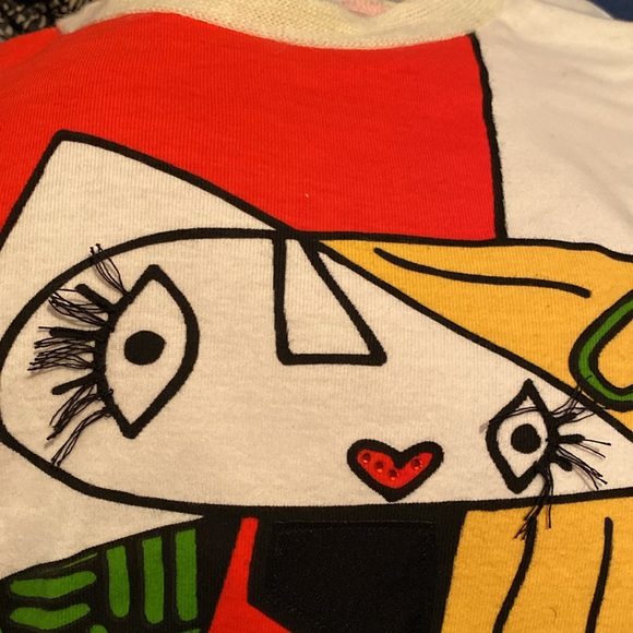 Paramita Picasso Fun Embellished Top NeverUsed - Picture 16 of 16